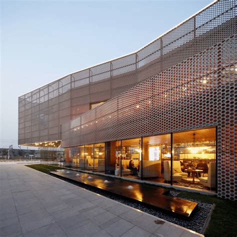 perforated metal sheet facade|exterior perforated metal panels.